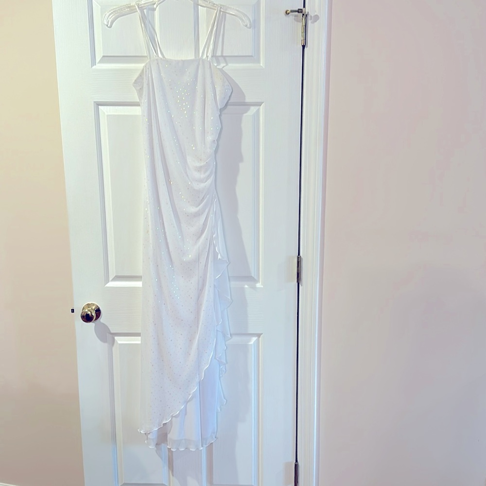 Sparkle White Maxi Dress